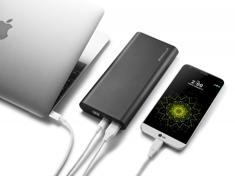 ATTIENNO PD SWITCH SERIES 20800mAh PD + QC3.0 (Power Bank)