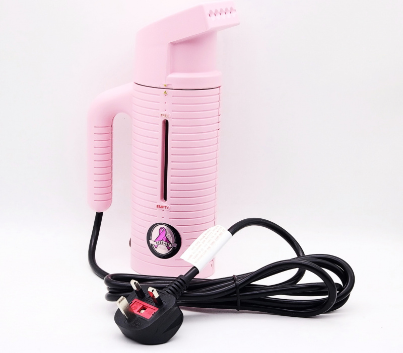 美國JIFFY牌 JIFFY-ESTEAM 手提式蒸氣機 (粉紅色)