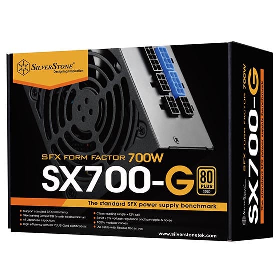 SilverStone SFX Form Factor 700W 80Plus Gold (SX700-G)