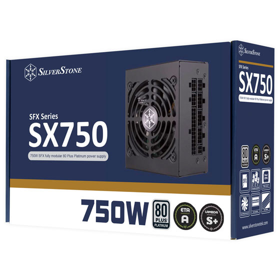 SilverStone SFX fully modular 80 PLUS Platinum (SX750-PT) SilverStone SFX fully modular 80 PLUS Platinum (SX750-PT)