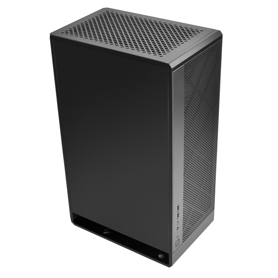 SilverStone ALTA G1M Micro-ATX tower with stack effect design - BLACK