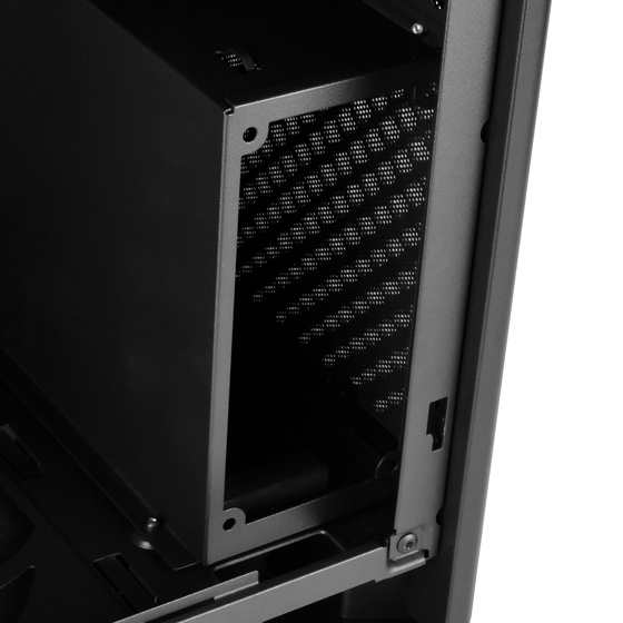 SilverStone ALTA G1M Micro-ATX tower with stack effect design - BLACK