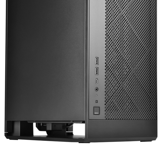 SilverStone ALTA G1M Micro-ATX tower with stack effect design - BLACK