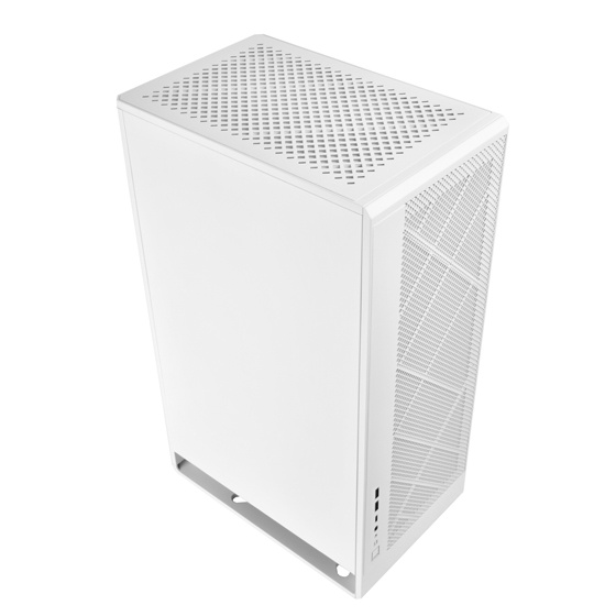 SilverStone ALTA G1M Micro-ATX tower with stack effect design - WHITE SilverStone ALTA G1M Micro-ATX tower with stack effect design - WHITE