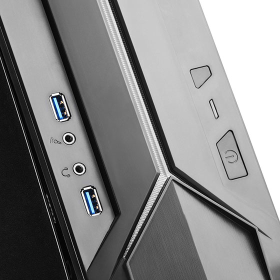 SilverStone Raven Series RVZ03 Mini-ITX ARGB Case (Black) SilverStone Raven Series RVZ03 Mini-ITX ARGB Case (Black)