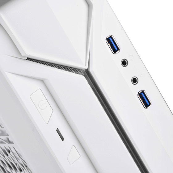 SilverStone Raven Series RVZ03 Mini-ITX ARGB Case (White) SilverStone Raven Series RVZ03 Mini-ITX ARGB Case (White)