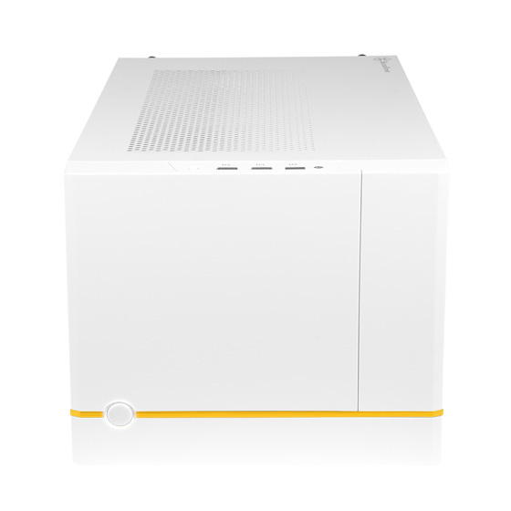 SilverStone SUGO SG14 Mini-ITX cube chassis with powerful accommodation (White)