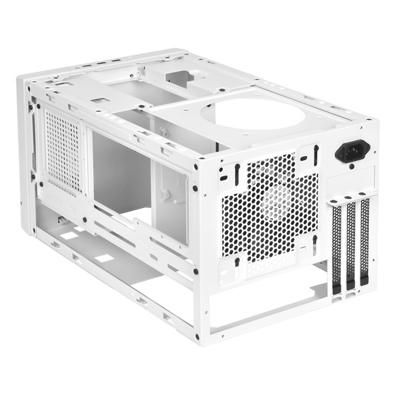 SilverStone SUGO SG14 Mini-ITX cube chassis with powerful accommodation (White)