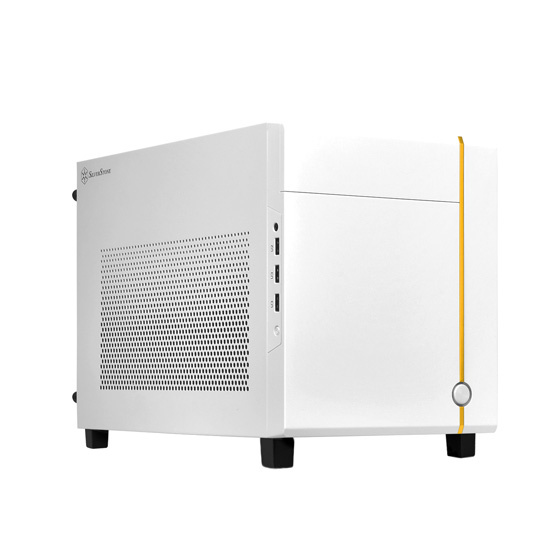 SilverStone SUGO SG14 Mini-ITX cube chassis with powerful accommodation (White)