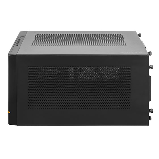 SilverStone SUGO SG14 Mini-ITX cube chassis with powerful accommodation (Black)