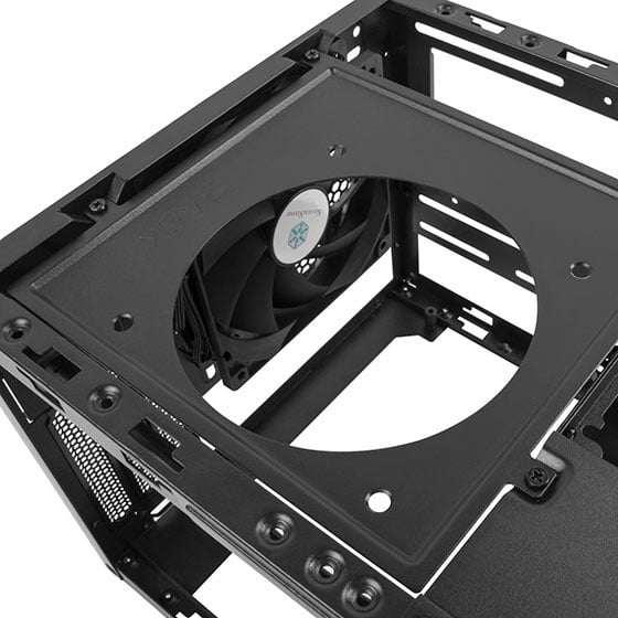 SilverStone SUGO SG14 Mini-ITX cube chassis with powerful accommodation (Black)