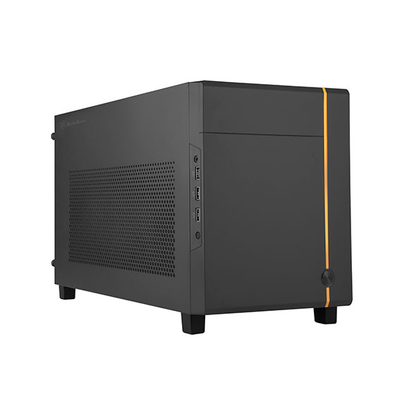 SilverStone SUGO SG14 Mini-ITX cube chassis with powerful accommodation (Black)