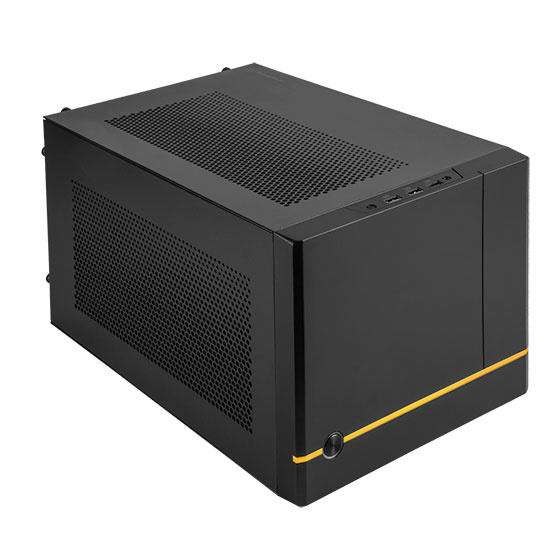 SilverStone SUGO SG14 Mini-ITX cube chassis with powerful accommodation (Black)