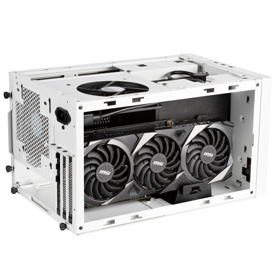 SilverStone SUGO SG14 Mini-ITX cube chassis with powerful accommodation (Black)