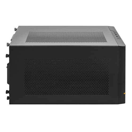 SilverStone SUGO SG14 Mini-ITX cube chassis with powerful accommodation (Black)