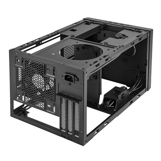 SilverStone SUGO SG14 Mini-ITX cube chassis with powerful accommodation (Black)