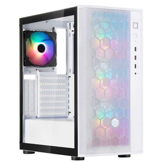 SilverStone FARA R1 PRO V2 Stylish and distinct tempered glass mid tower ATX chassis (White) SilverStone FARA R1 PRO V2 Stylish and distinct tempered glass mid tower ATX chassis (White)