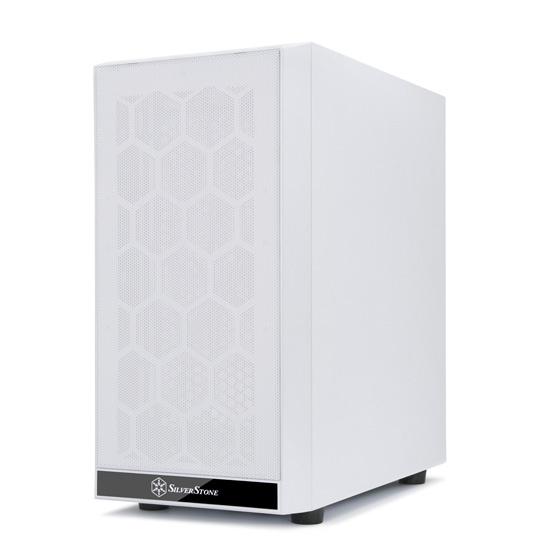 SilverStone PS15 Micro-ATX Case (White + Tempered Glass Window)