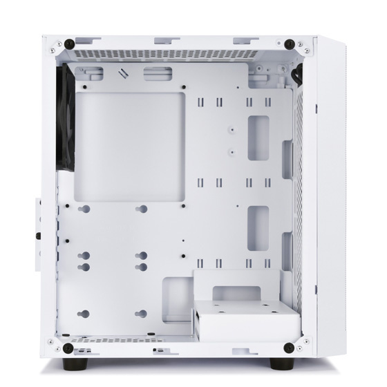 SilverStone PS15 Micro-ATX Case (White + Tempered Glass Window)