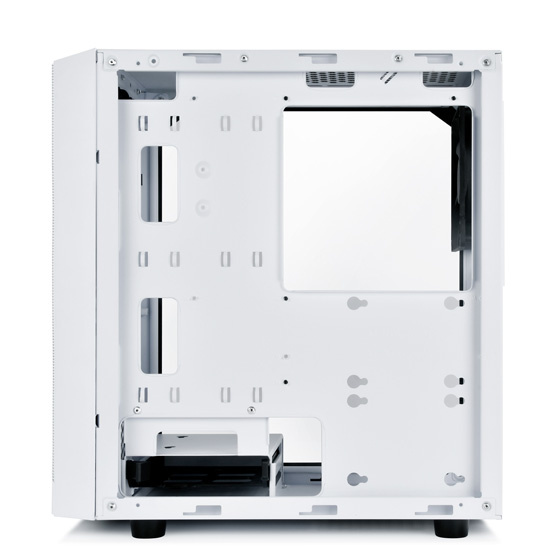 SilverStone PS15 Micro-ATX Case (White + Tempered Glass Window)