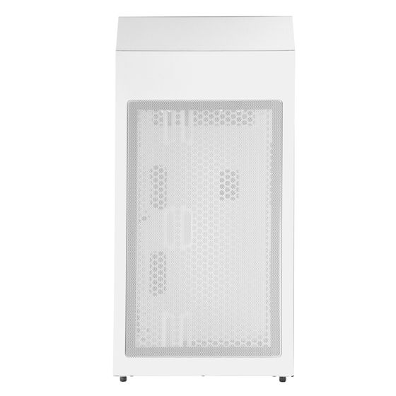 SilverStone FARA R1 V2 Stylish and distinct tempered glass mid tower ATX chassis (White)