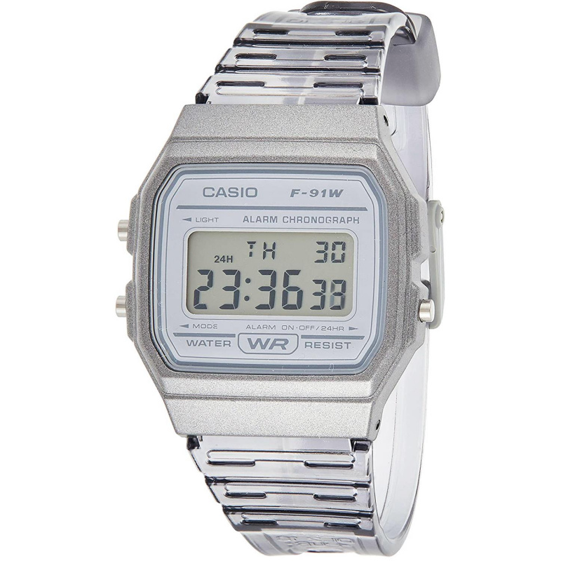 Casio Youth 數位顯示電子錶 F-91WS[4色]