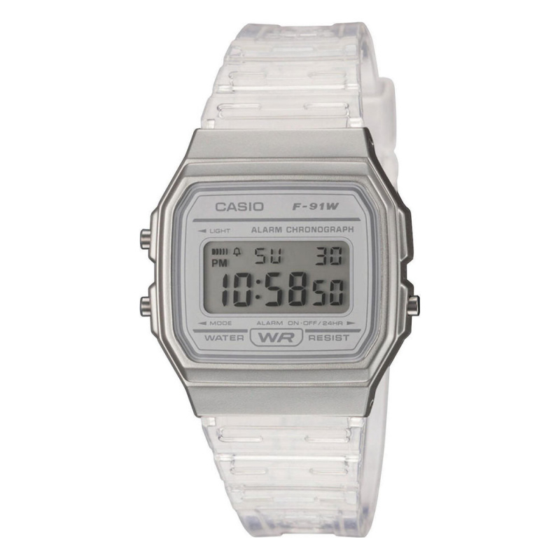 Casio Youth 數位顯示電子錶 F-91WS[4色]