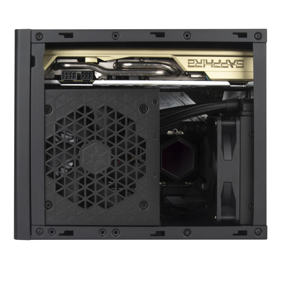 SilverStone SUGO SG16 Mini-ITX cube chassis with all steel construction (Black) SilverStone SUGO SG16 Mini-ITX cube chassis with all steel construction (Black)