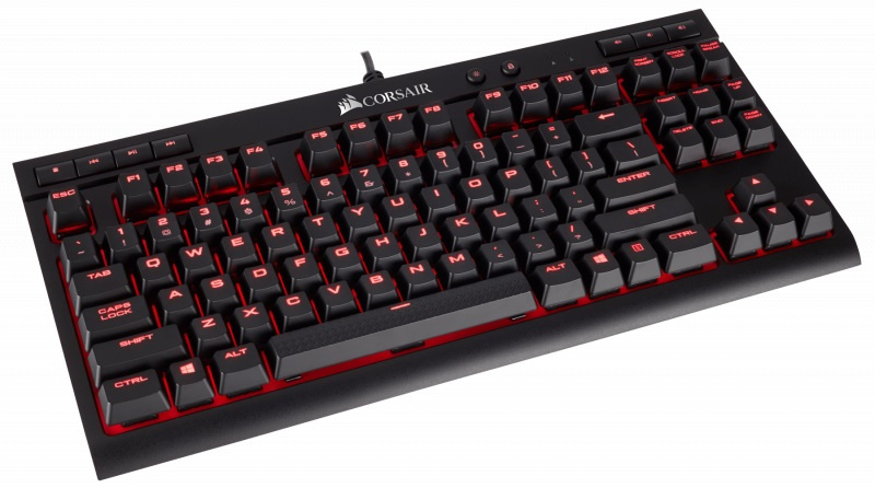 Corsair K63 Compact Mechanical Gaming Keyboard - CHERRY MX Red CH-9115020-NA