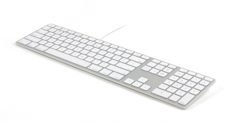 Matias RGB Backlit Wired Aluminum Keyboard for Mac