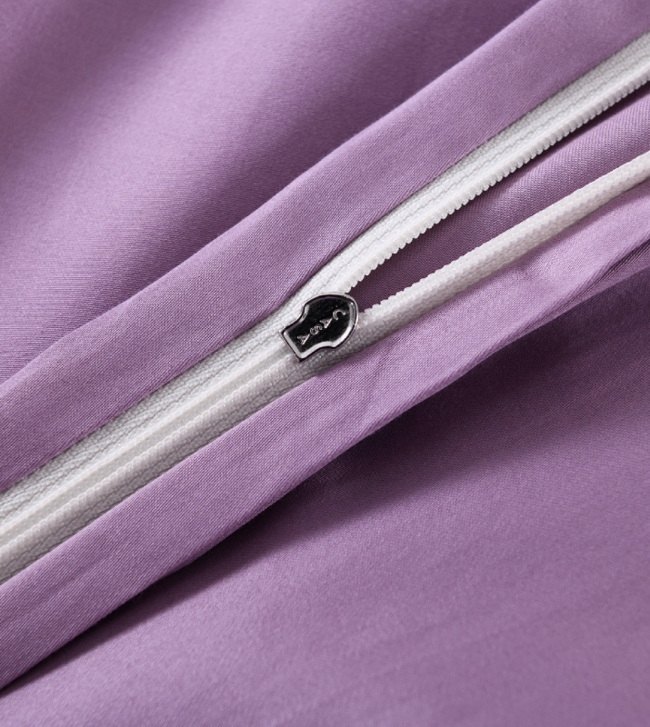 Casablanca Sicili SP052 1200針淨色長絨棉系列 [柔緞紫] [5尺寸]