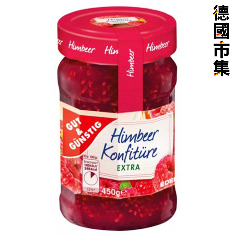 德國G&G 早餐果醬 野紅莓 (Rasberry) 450g【市集世界 - 德國市集】