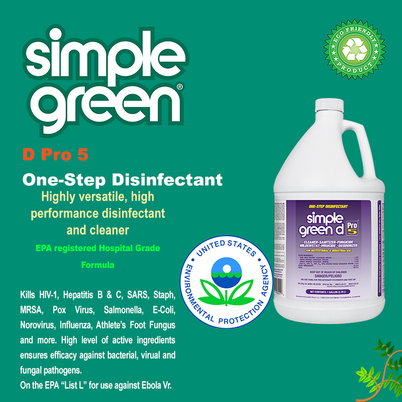Simple Green dPro 5 Cleaner 3.8公升裝 (熱賣中, 尚餘少量存貨!)