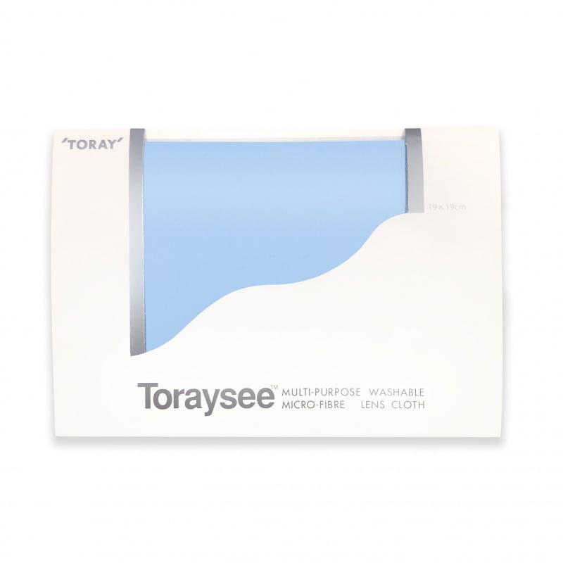 日本東麗Toraysee™超微細纖維特效鏡頭布 / 眼鏡清潔布 (天空藍色 24cm)