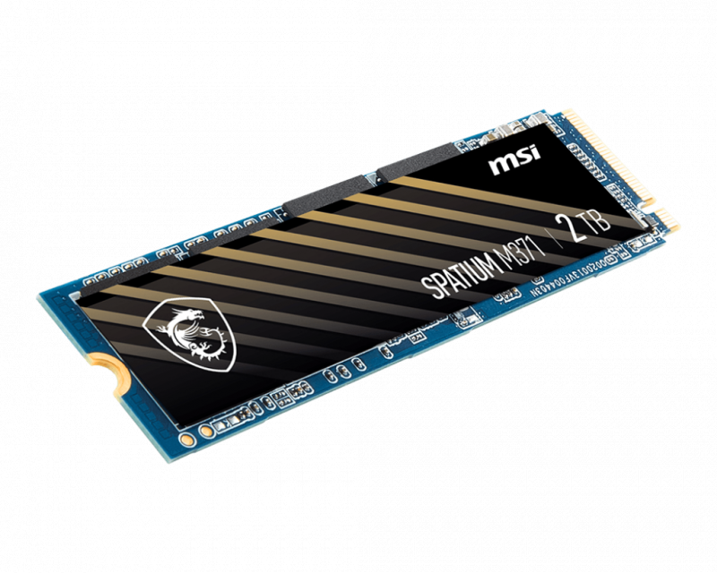 MSI SPATIUM M371 500GB PCIe 3.0 NVMe M.2 SSD [現金/轉數快優惠 $729]