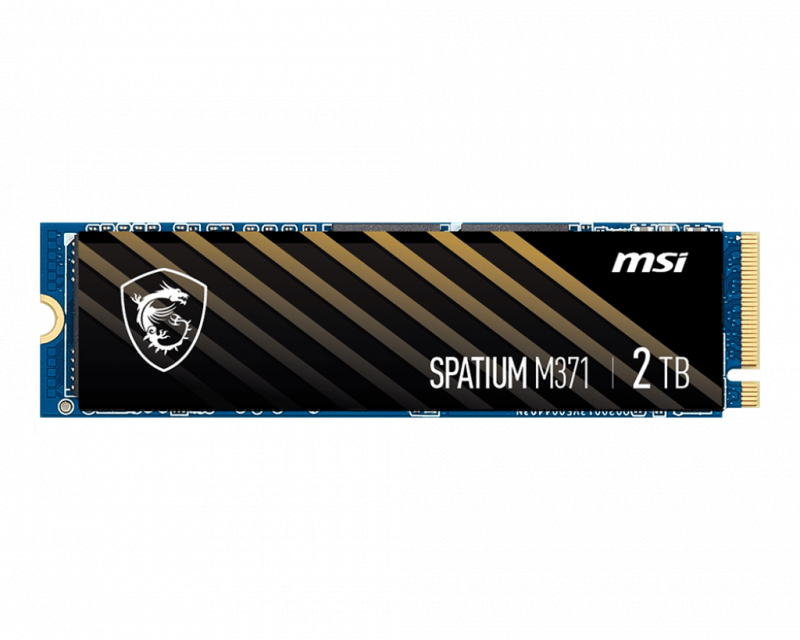 MSI SPATIUM M371 500GB PCIe 3.0 NVMe M.2 SSD [現金/轉數快優惠 $729]