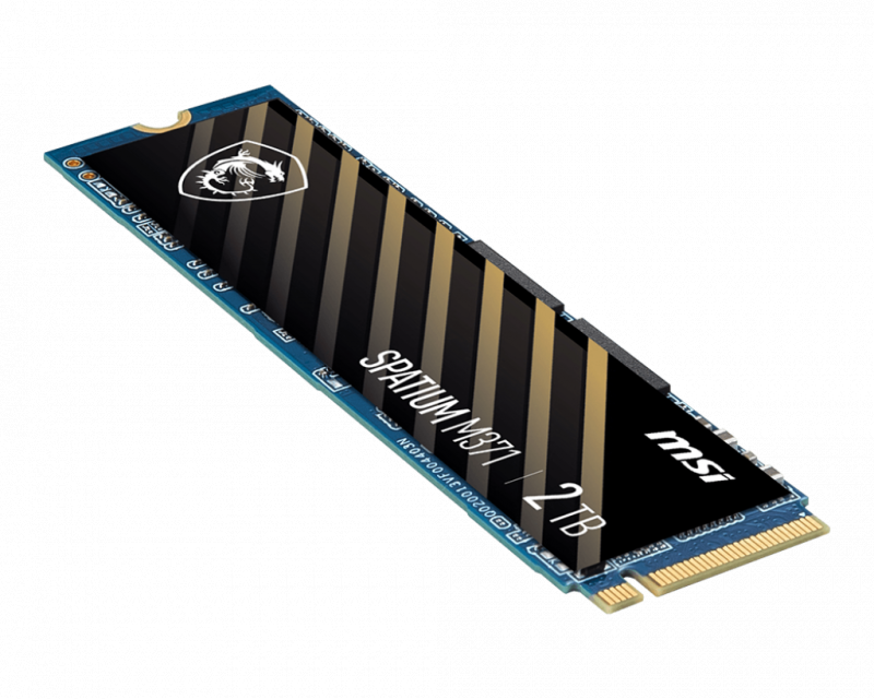 MSI SPATIUM M371 500GB PCIe 3.0 NVMe M.2 SSD [現金/轉數快優惠 $729]