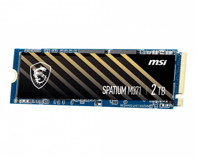 MSI SPATIUM M371 500GB PCIe 3.0 NVMe M.2 SSD [現金/轉數快優惠 $729]