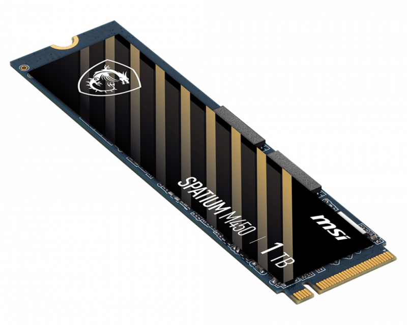 MSI SPATIUM M450 PCIe 4.0 NVMe M.2 SSD [ 500GB / 1TB ]
