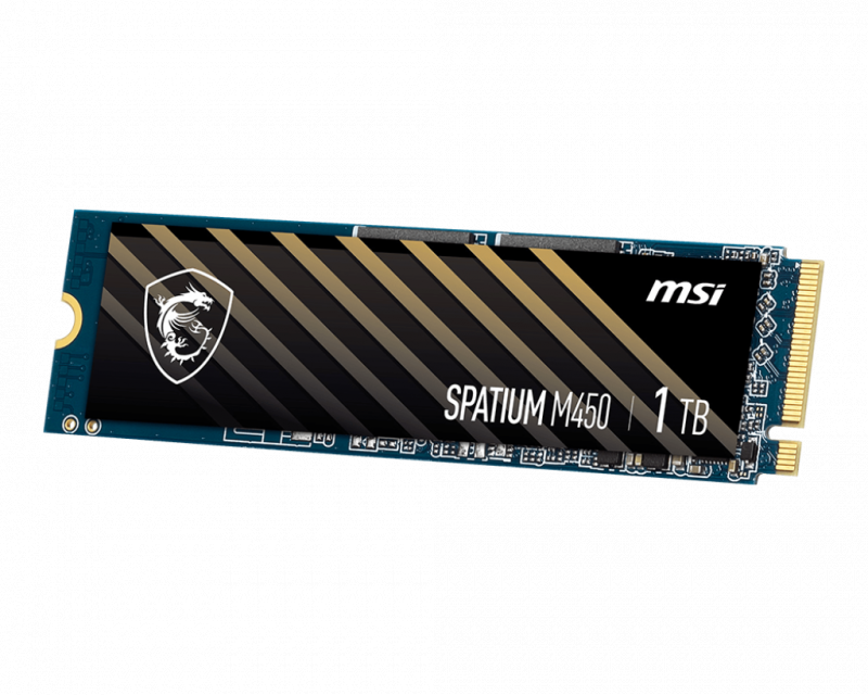 MSI SPATIUM M450 PCIe 4.0 NVMe M.2 SSD [ 500GB / 1TB ]
