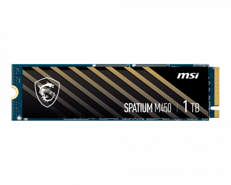 MSI SPATIUM M450 PCIe 4.0 NVMe M.2 SSD [ 500GB / 1TB ]