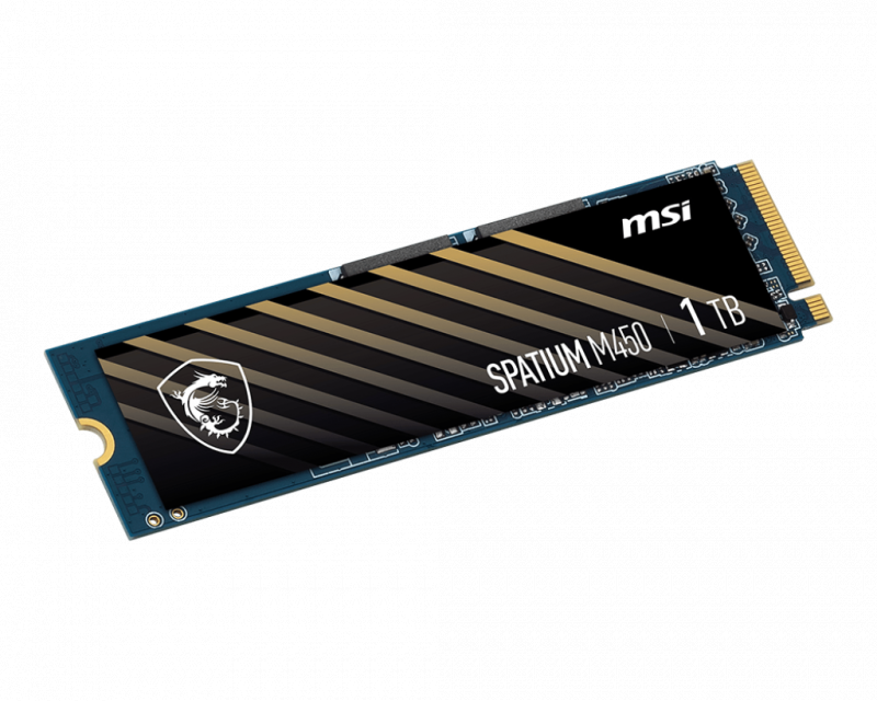 MSI SPATIUM M450 PCIe 4.0 NVMe M.2 SSD [ 500GB / 1TB ]