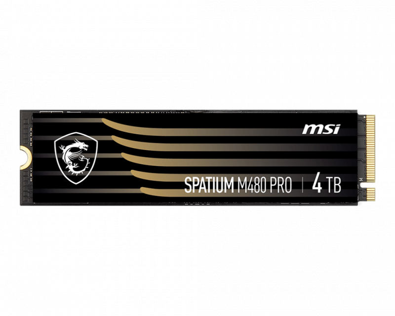 MSI SPATIUM M480 PRO 2TB PCIe 4.0 NVMe M.2 SSD [現金/轉數快優惠 $2999]