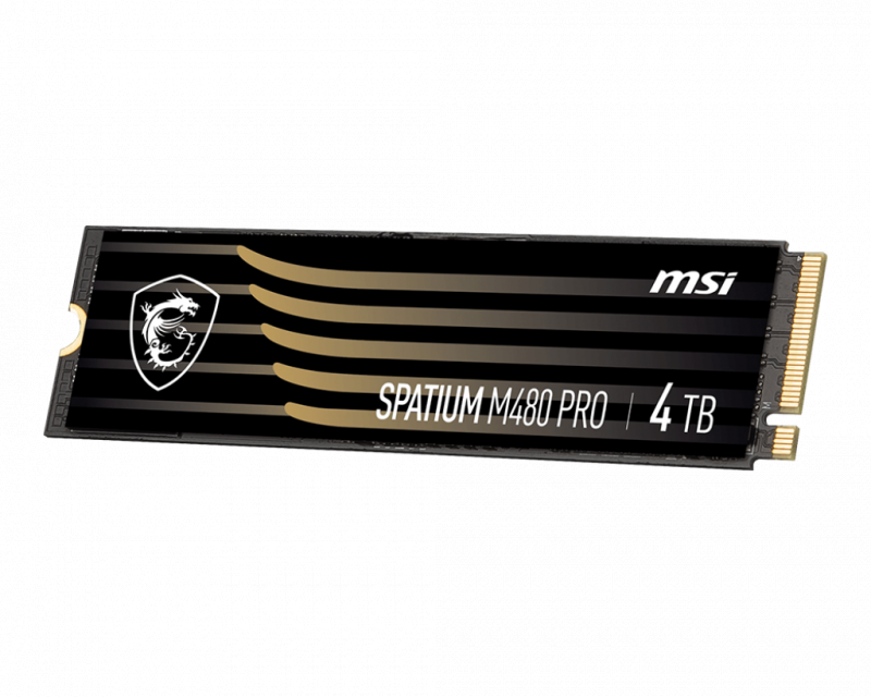 MSI SPATIUM M480 PRO 2TB PCIe 4.0 NVMe M.2 SSD [現金/轉數快優惠 $2999]