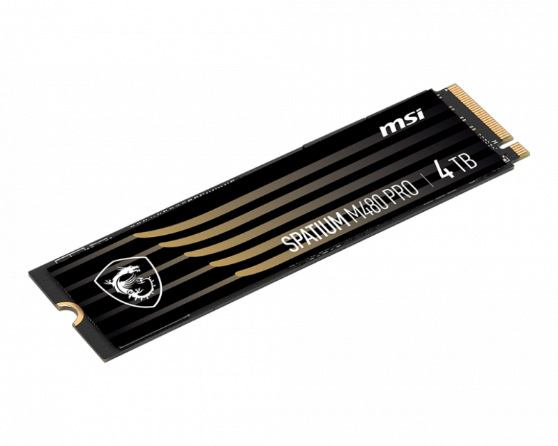 MSI SPATIUM M480 PRO 2TB PCIe 4.0 NVMe M.2 SSD [現金/轉數快優惠 $2999]