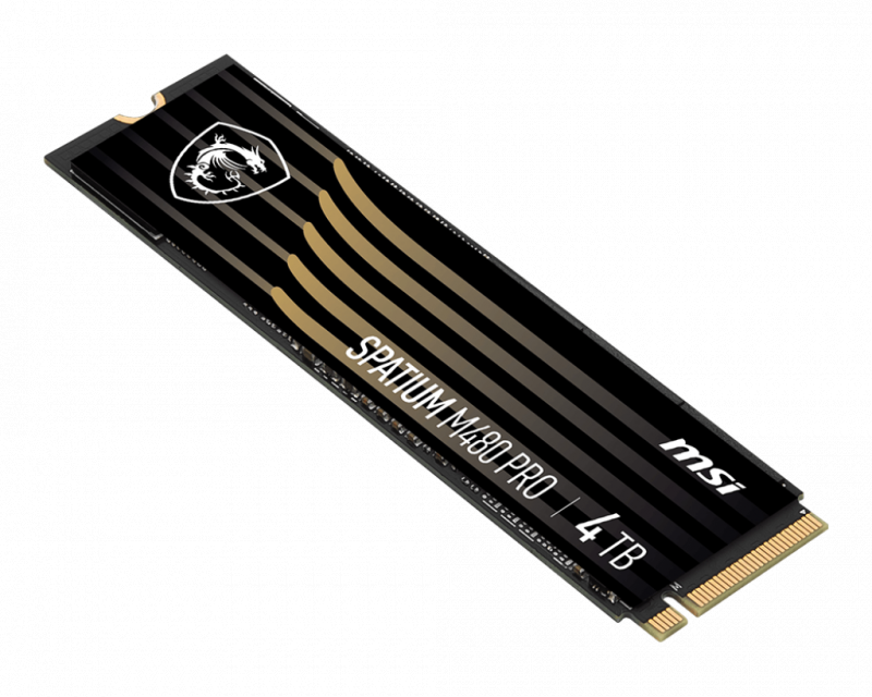 MSI SPATIUM M480 PRO 2TB PCIe 4.0 NVMe M.2 SSD [現金/轉數快優惠 $2999]