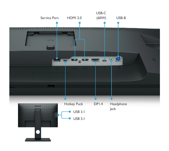 BENQ 專業攝影修圖螢幕27吋4K｜SW271C