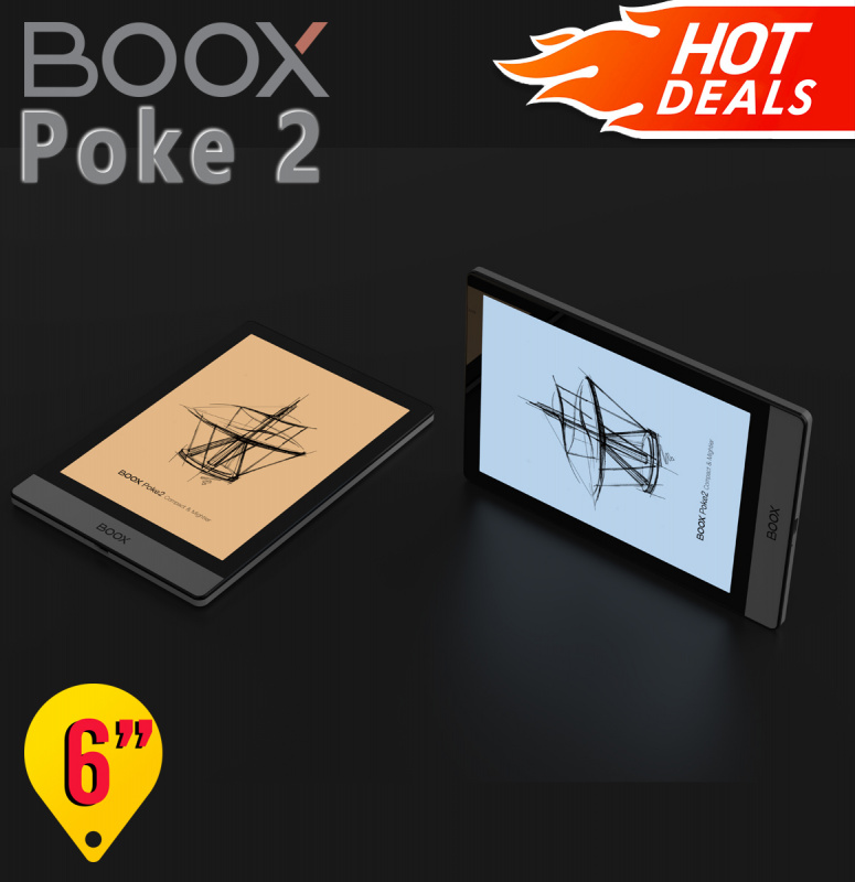 【展示機】 6'' BOOX Poke 2