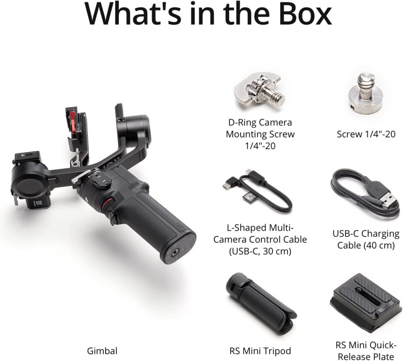 DJI RS 3 Mini 輕裝簡行輕量旅拍穩定器