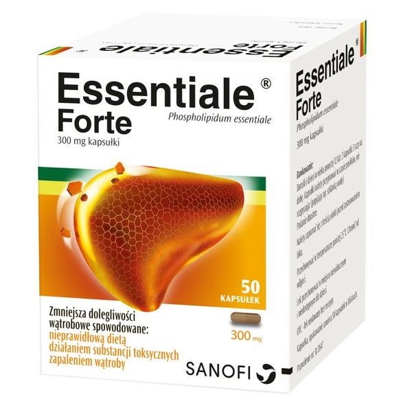 健肝素 Essentiale Forte 300mg [50粒盒裝][德國製造]